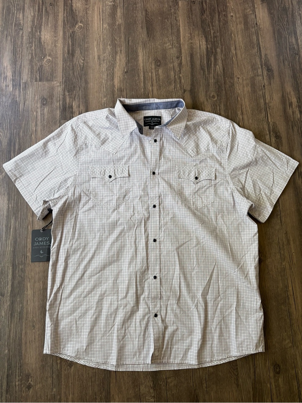 Cody James Men’s Western Pearl Snap Button Up Shirt Size 3X